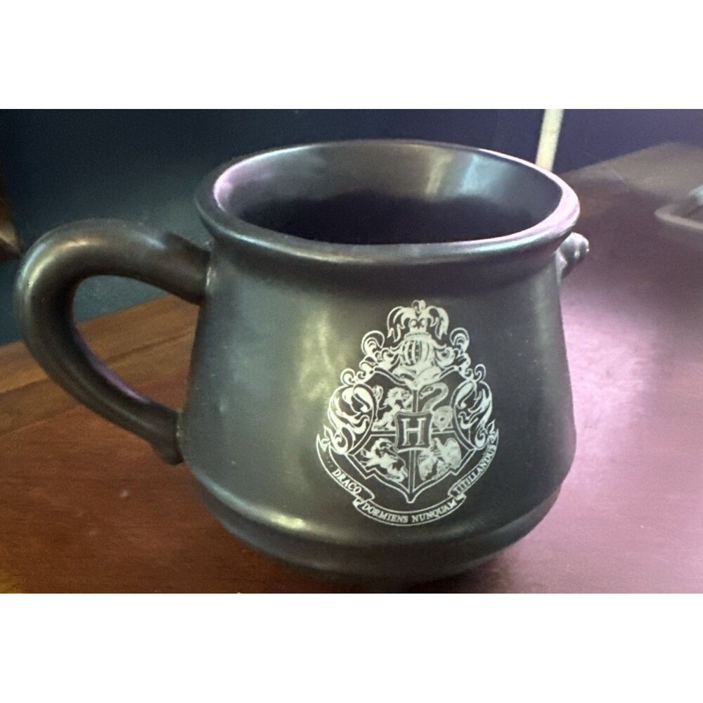Harry Potter Hogwarts Mug Cualdron Halloween Coffee Cup Draco 12oz Gothic